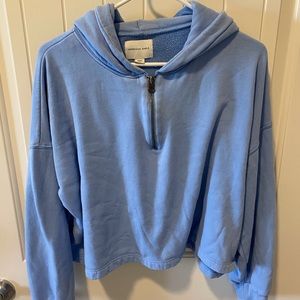 American eagle cropped hoodie